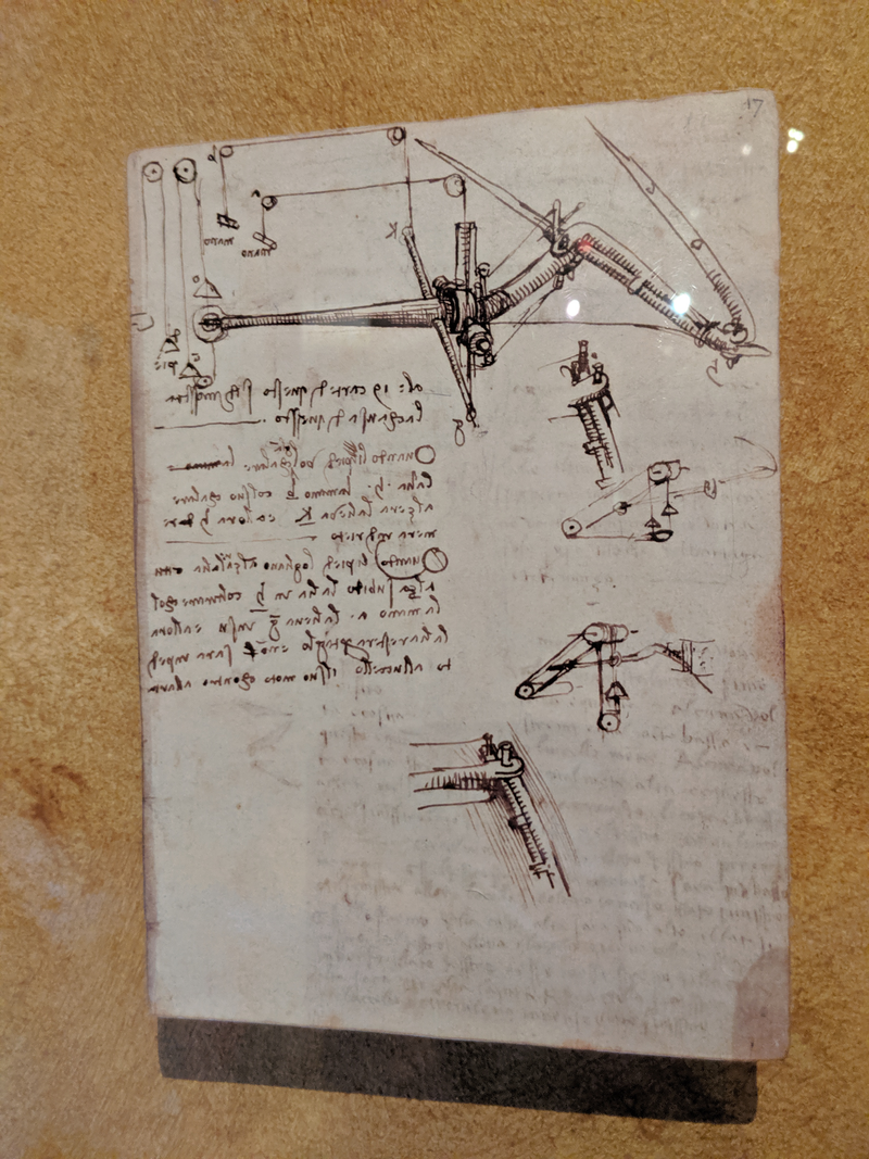 Illustration for article titled Pictures from the Reagan Library: The da Vinci Exhibit